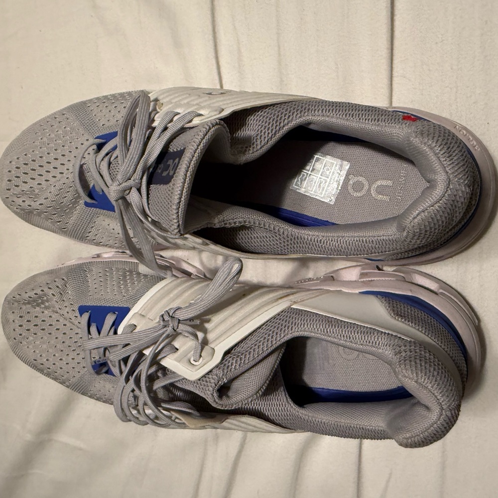 On Cloud Gray Running Shoes - Size 13